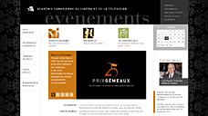 Événements de l'Académie canadienne du cinéma et de la télévision (ACCT)